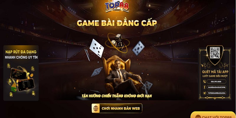 Cổng game bài đổi thưởng TOP88